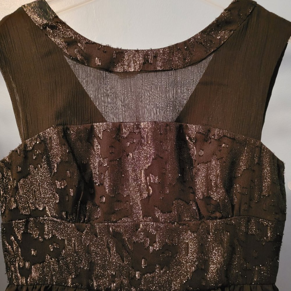 Max and Cleo. Shimmery Black Dress. Size 8. - Picture 5 of 7